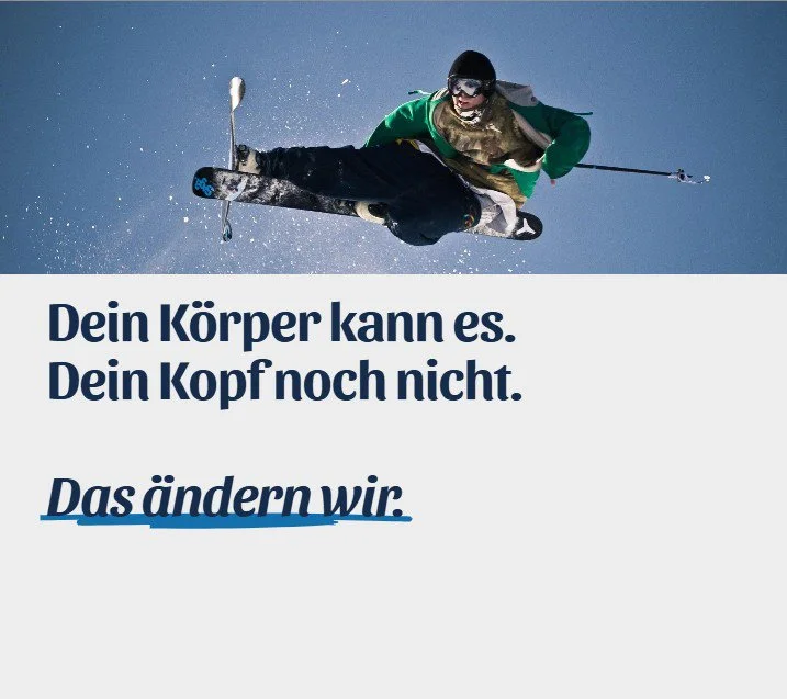 Dein Körper kann es. Dein Kopf noch nicht.