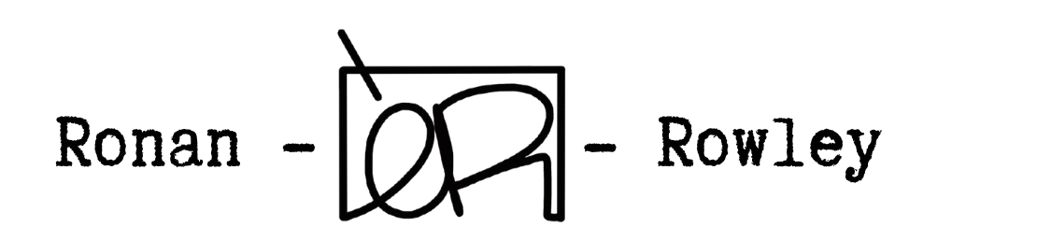 Ronan - èR - Rowley