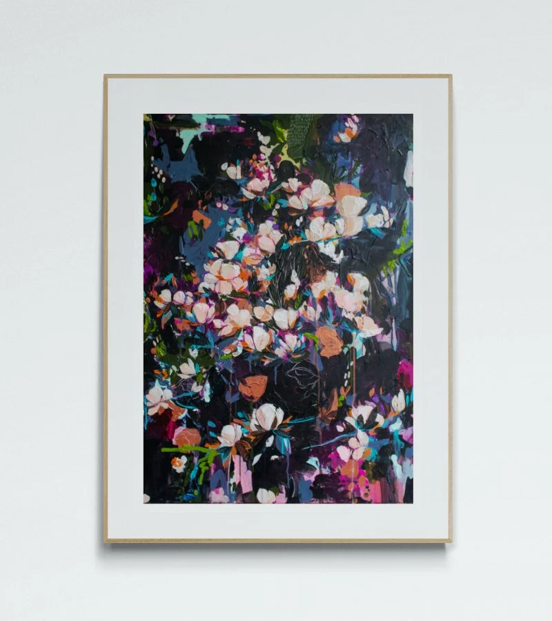 'Midnight Magnolias' PRINT