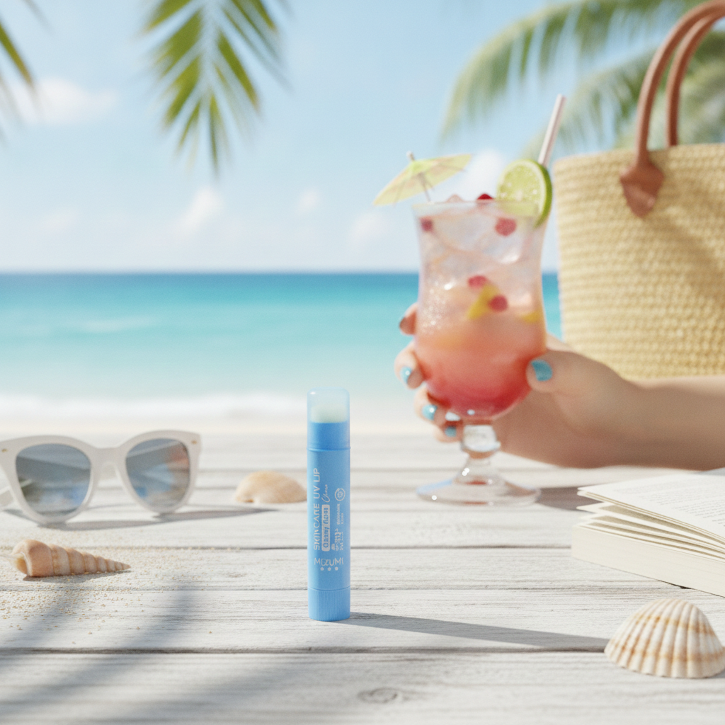 MizuMi - Skincare UV Lip Glassy Balm SPF50+ PA++++