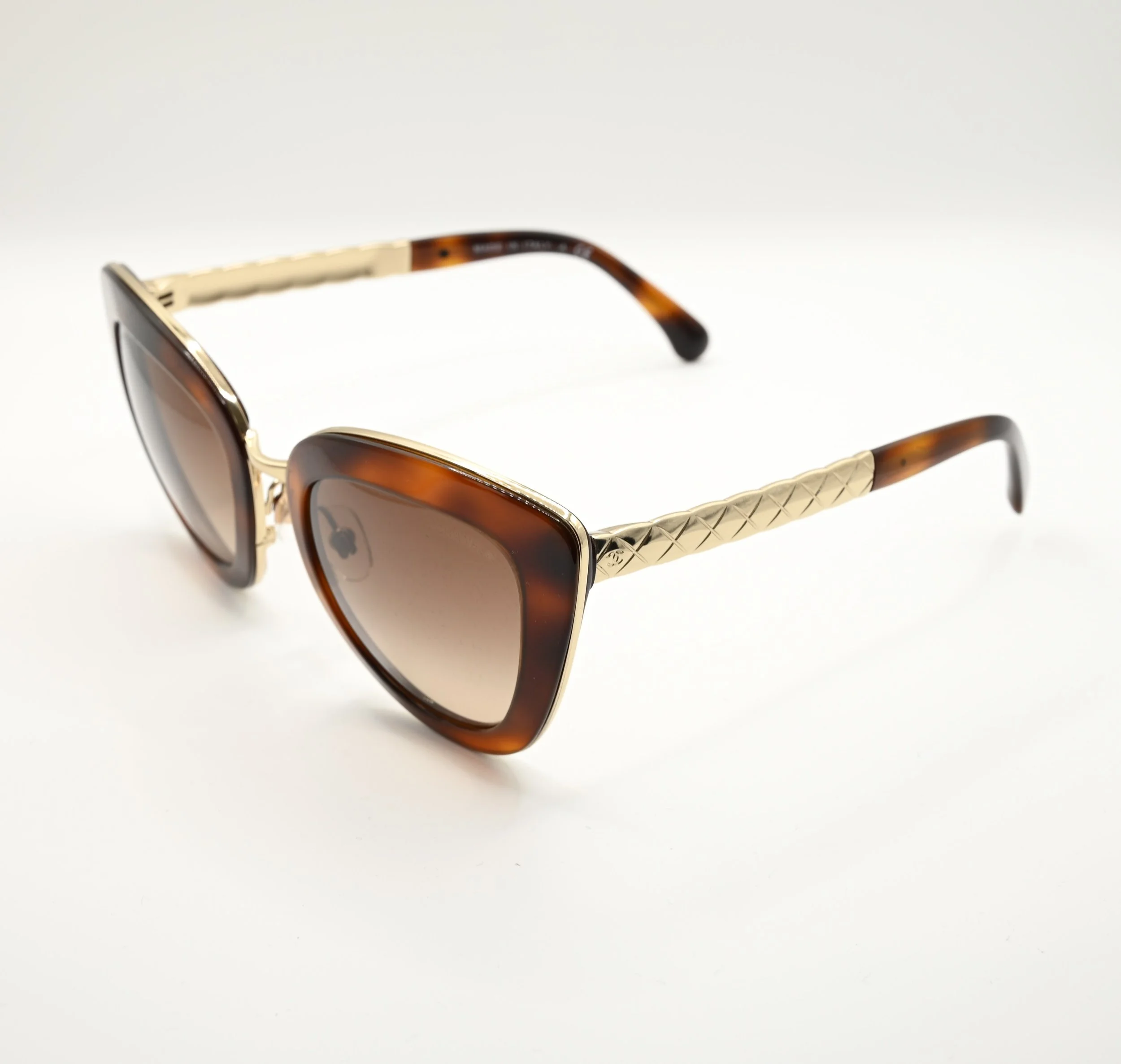 CHANEL CH5368  1295S5 52 3N 140 TORTISE SHELL BUTTERFLY