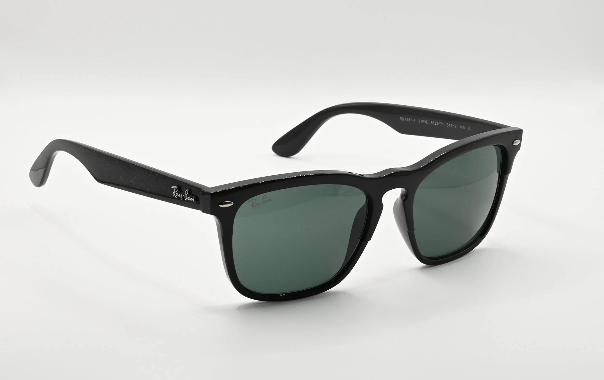 RAY BAN RB4487F 6629/71  54 3N 145 BLACK DARK / GREEN