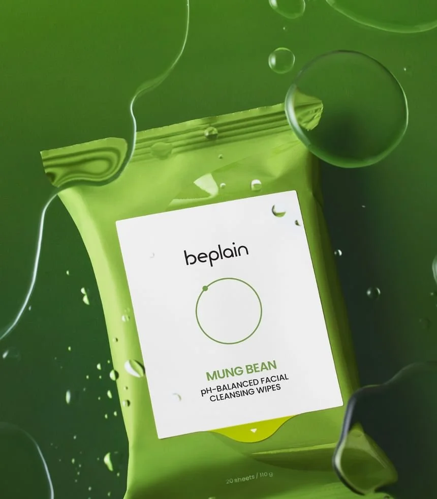 BEPLAIN   MUNG BEAN PH BALANCED  WIPES - Coming Soon