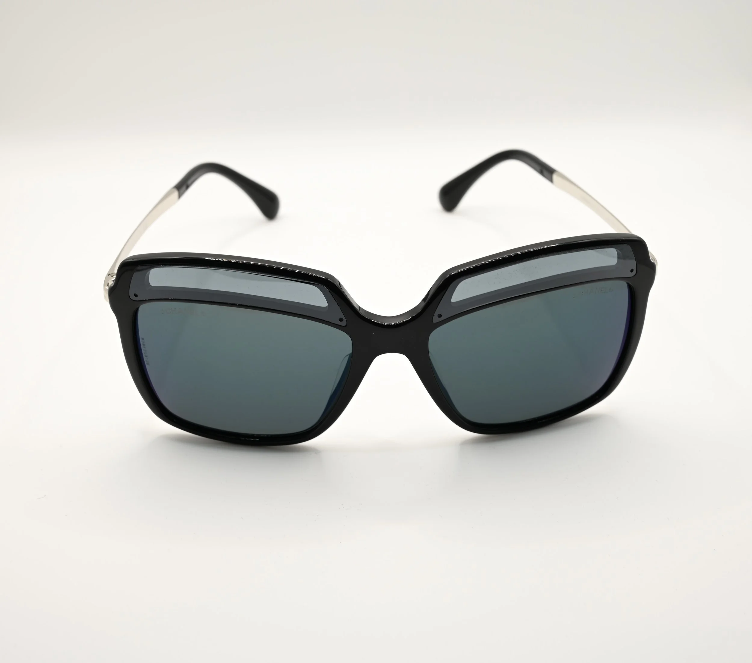 CHANEL CH5378A  C501Z6 56 3N 140 GREY/BLACK BLUE SOLID