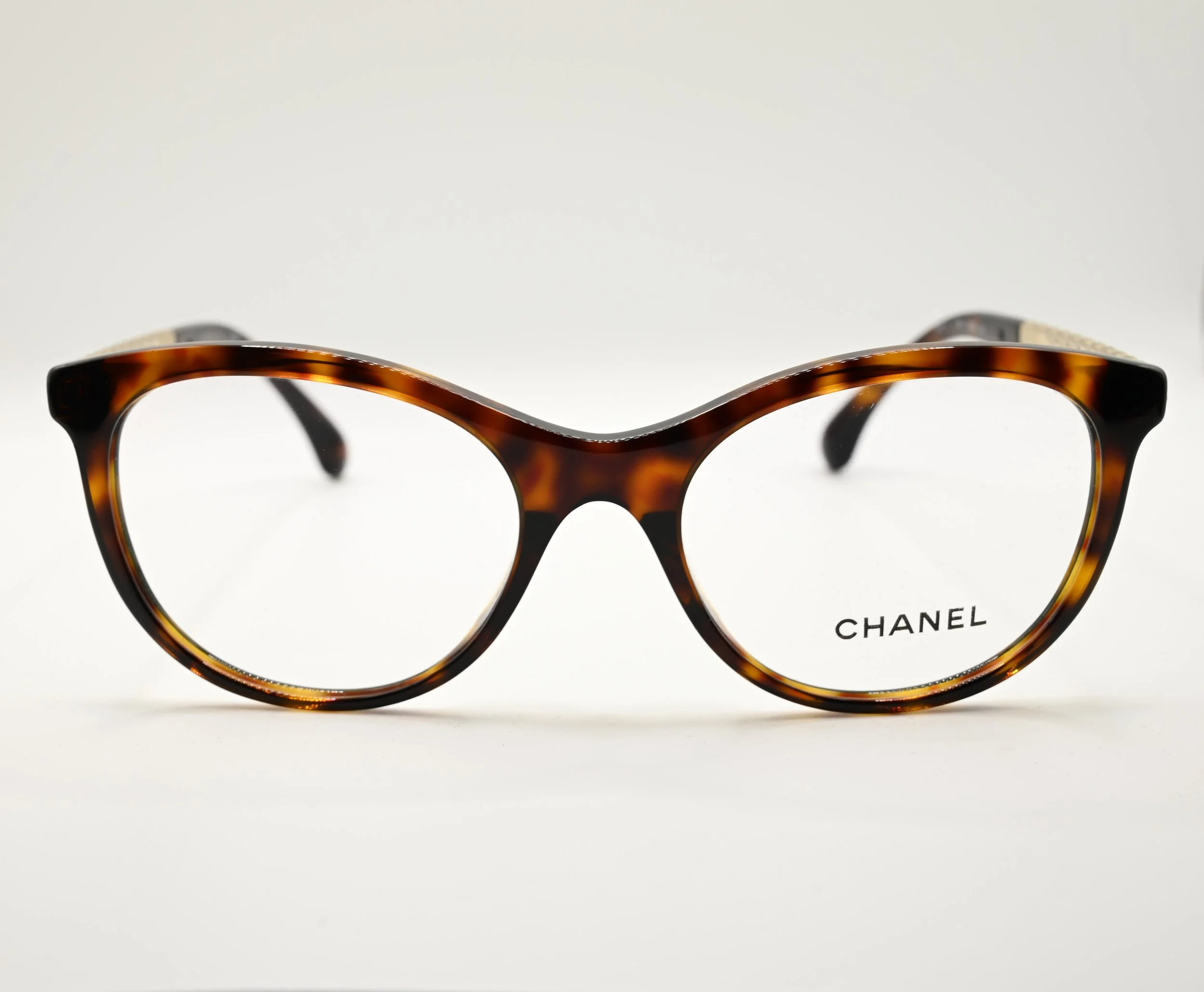 CHANEL CH3357A  1580 53 140 ITA TORTISE SHELL GOLD PRESCRIPTION