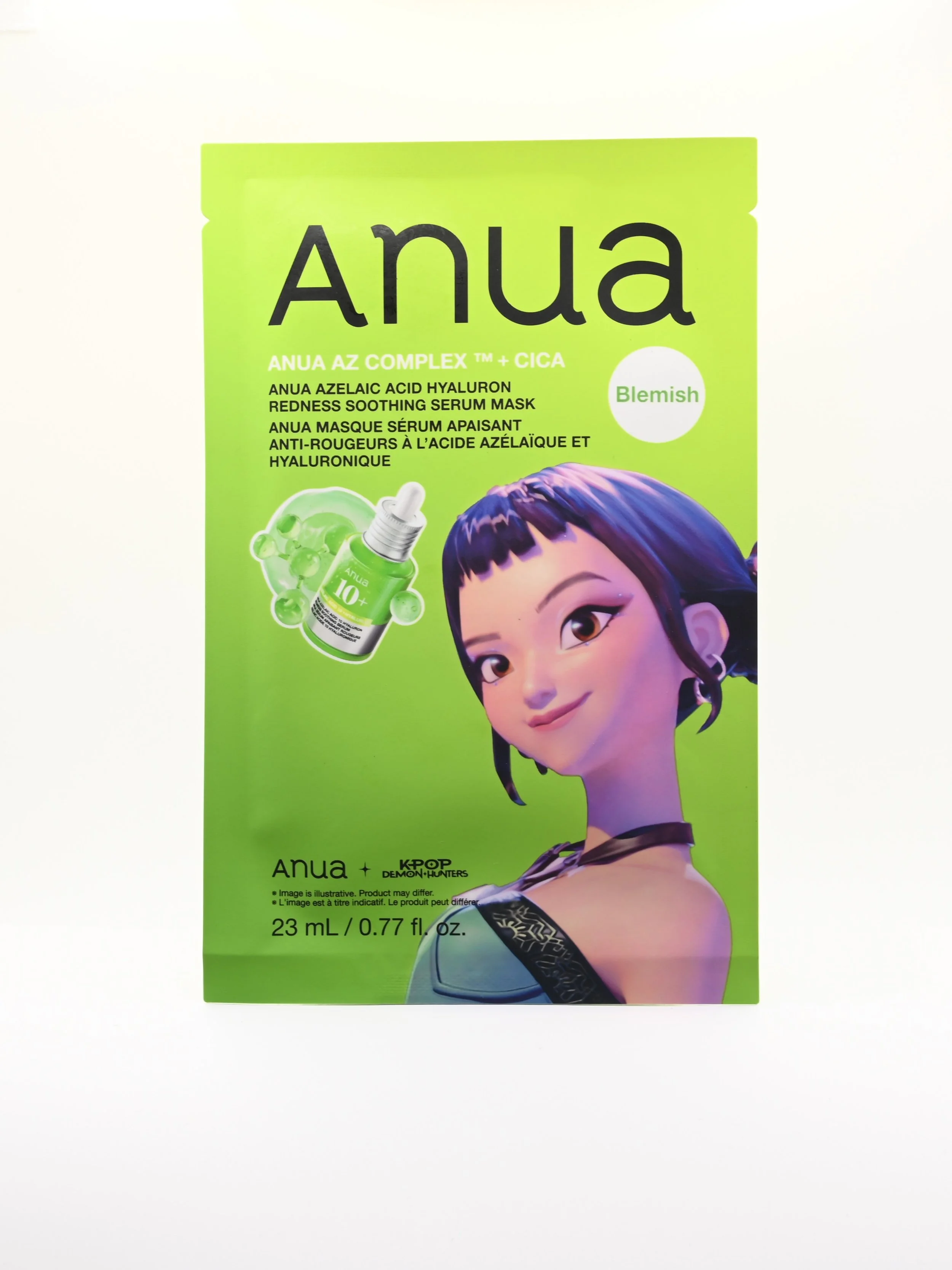 Anua - Azelaic Acid Hyaluron Redness Soothing Serum Mask - BLEMISH -K-Pop Demon Hunters