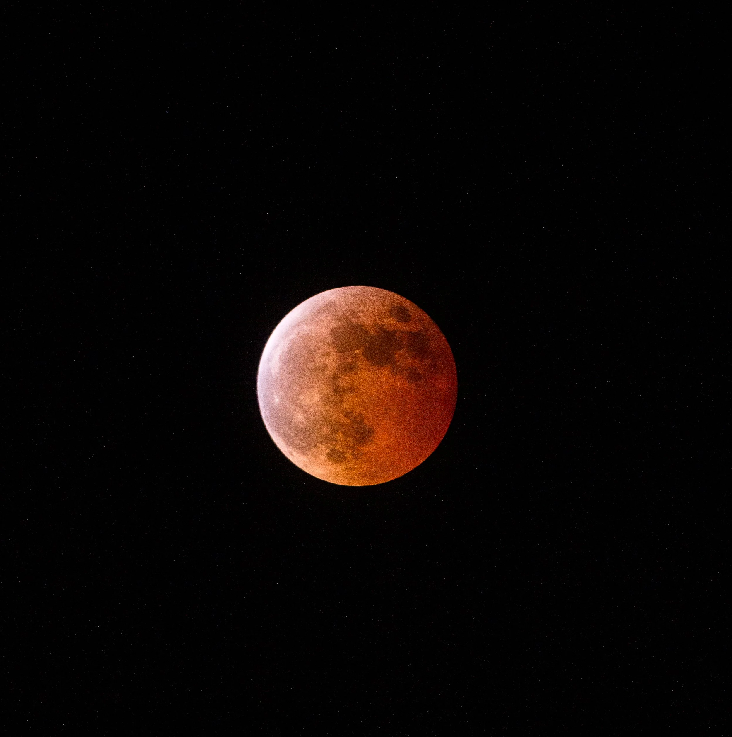 Lunar Eclipse (Blood Moon), March 2025