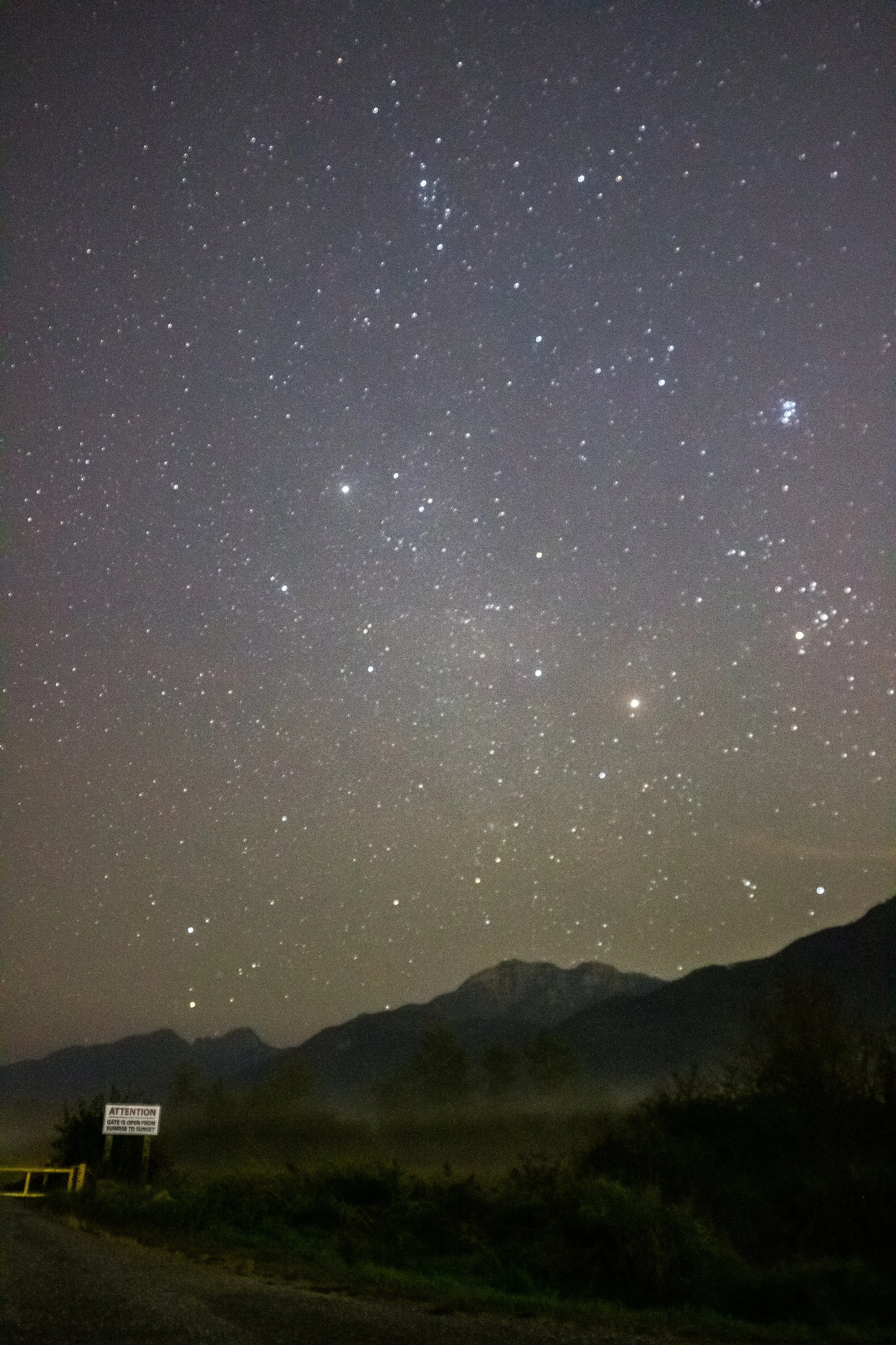 Pitt Lake Astro View