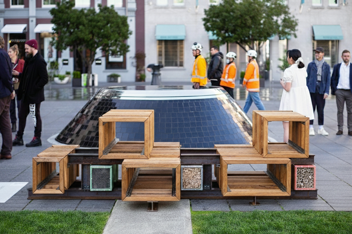 the nohonga public installation