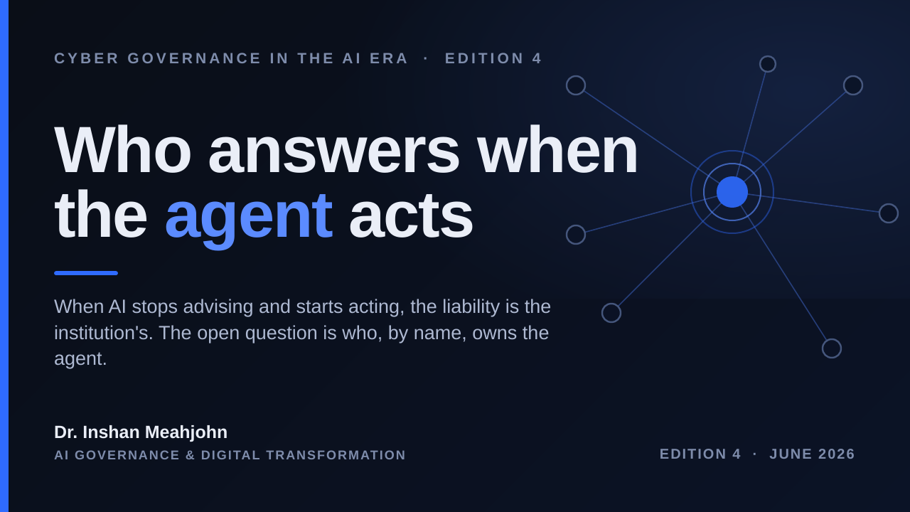 Who Answers When the Agent Acts