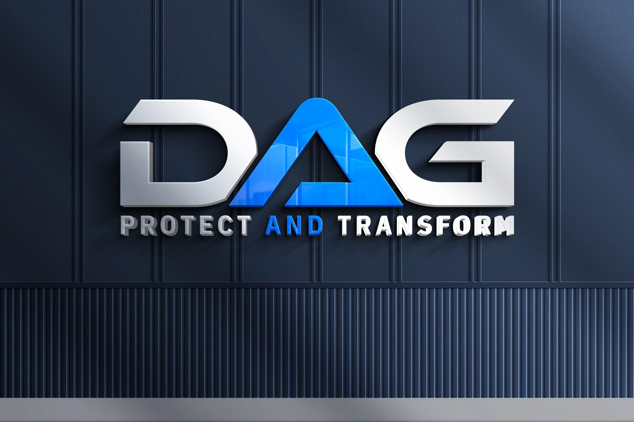 Digital Alliance Global (DAG) Group Inc. logo with tagline Protect and Transform, advisory and consulting firm founded by Dr. Inshan Meahjohn
