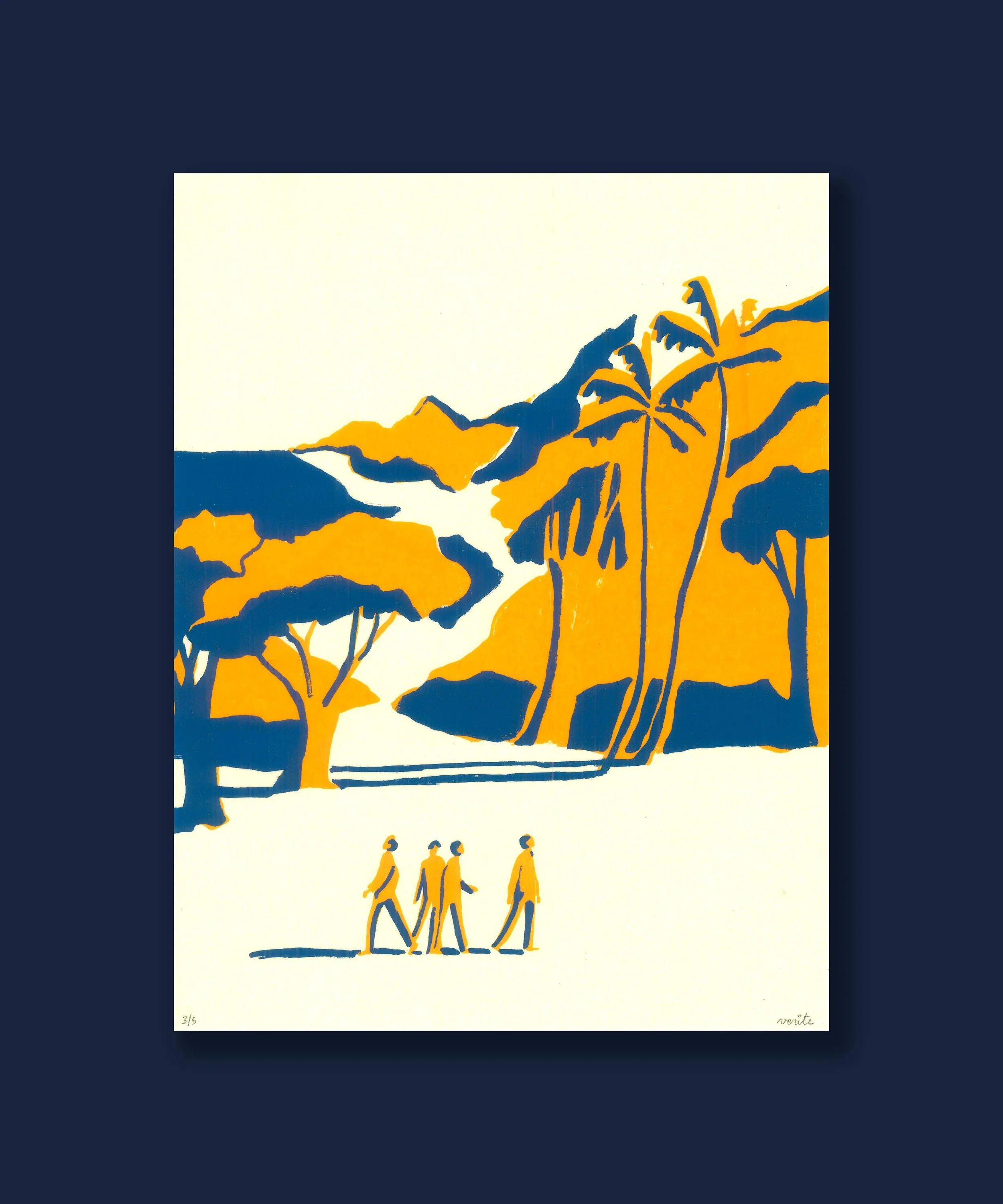 Sérigraphie "Robinson