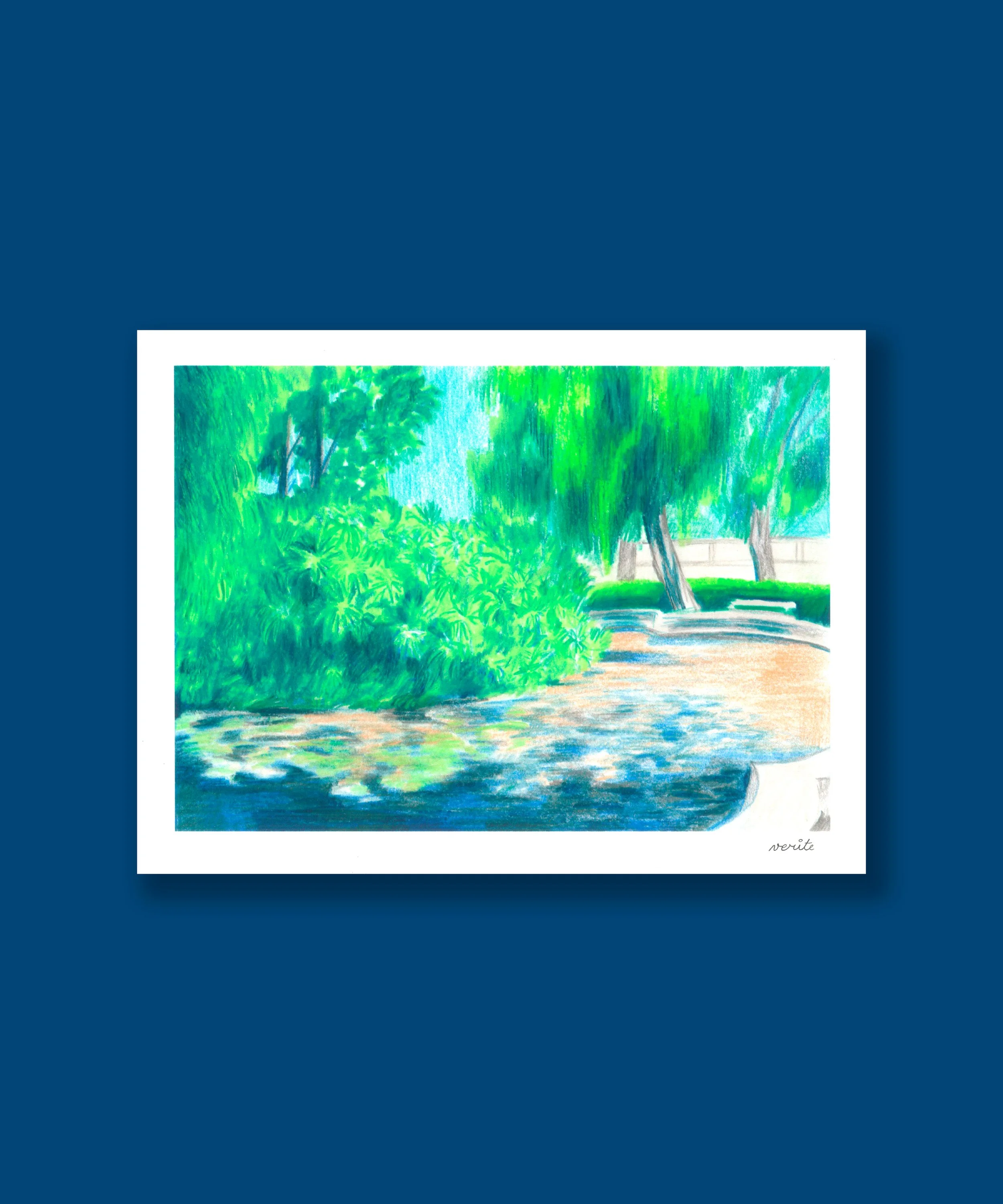 Illustration "Jardines del Viveros"