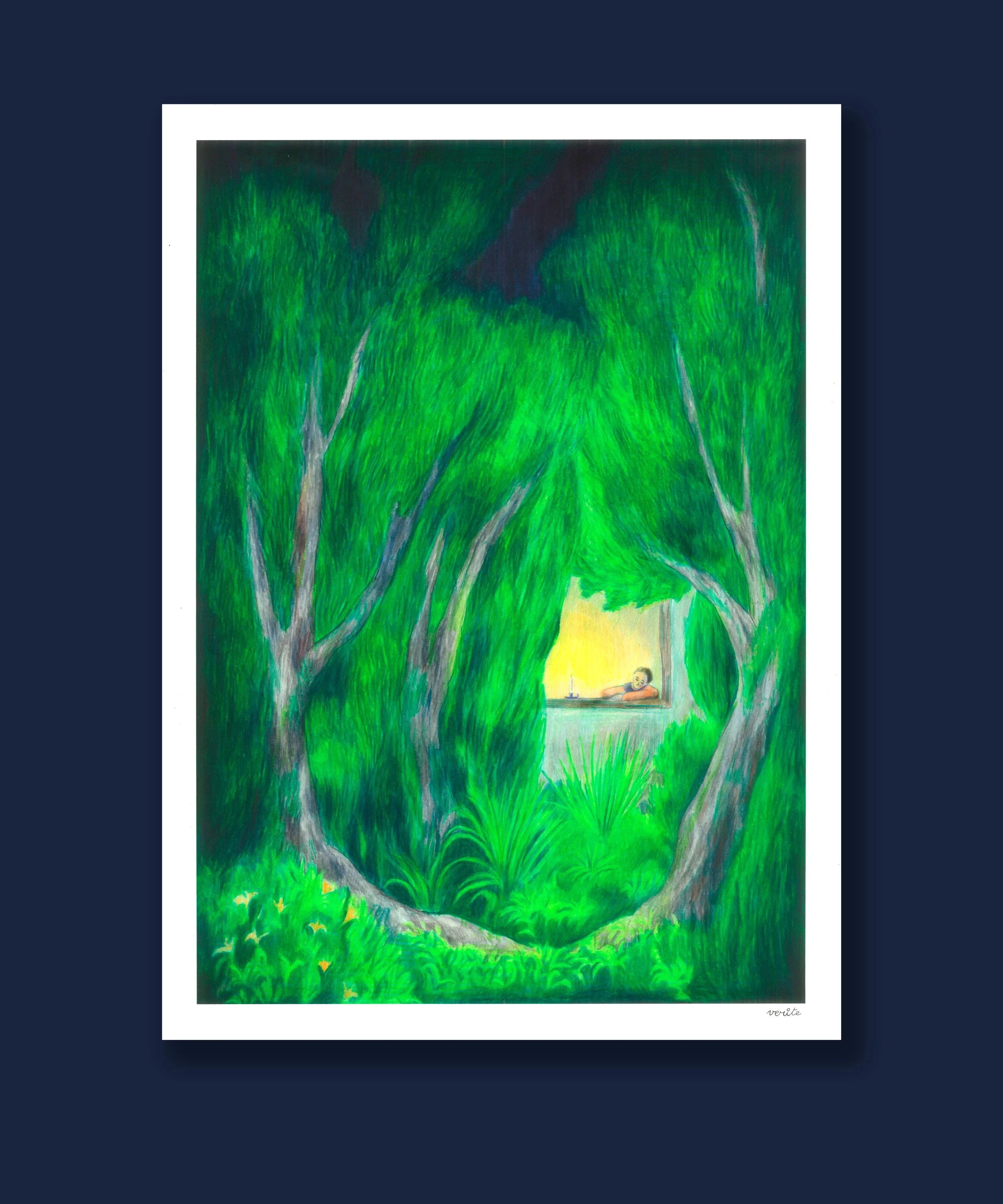 Illustration "Dimanche soir"