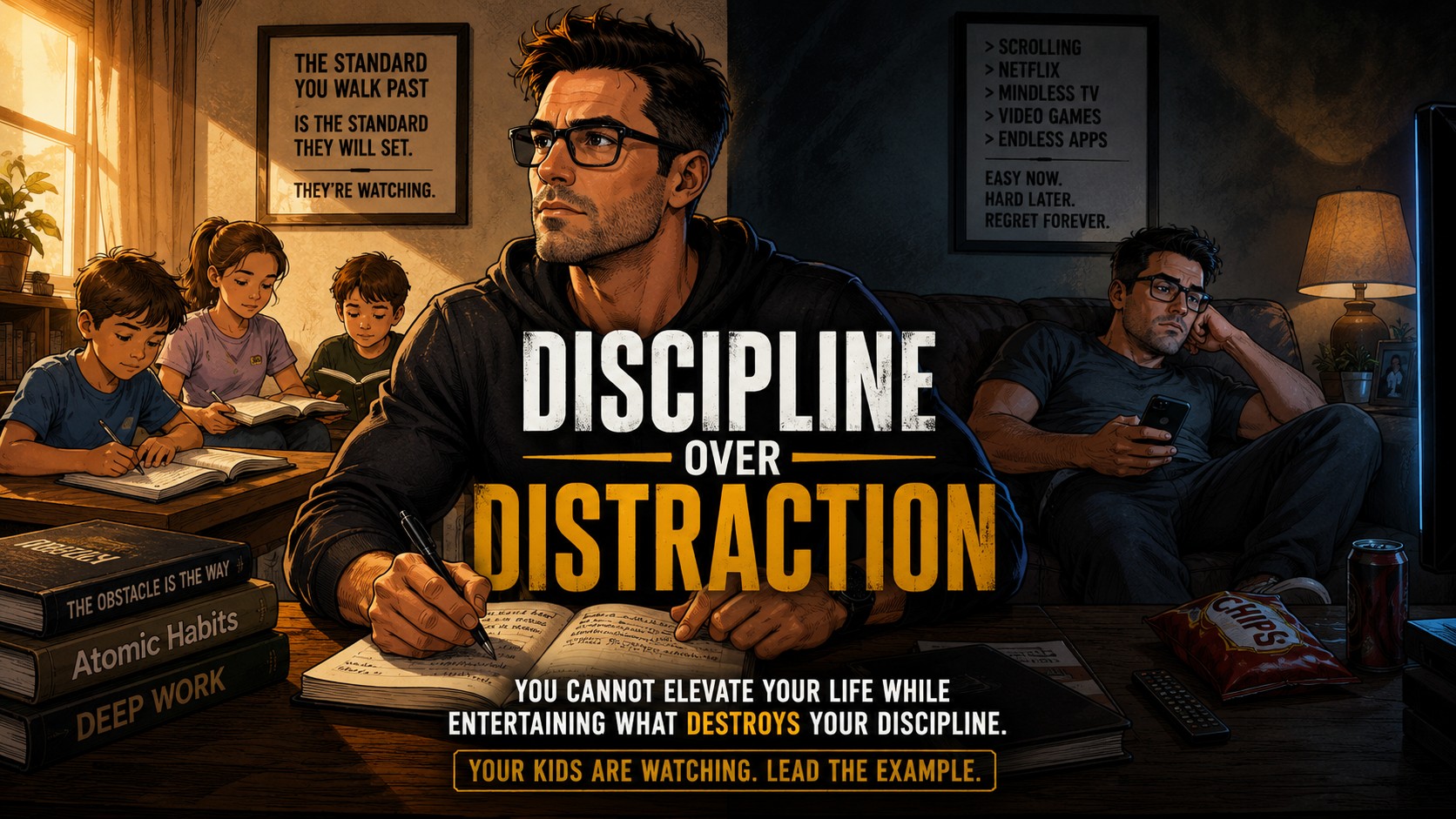 Discipline Over Distraction You Cannot Elevate Your Life While Entertaining What Destroys Your Discipline