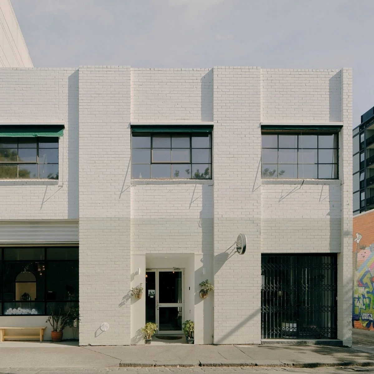 Exterior of I Am That Studio, a corporate wellness venue in Collingwood