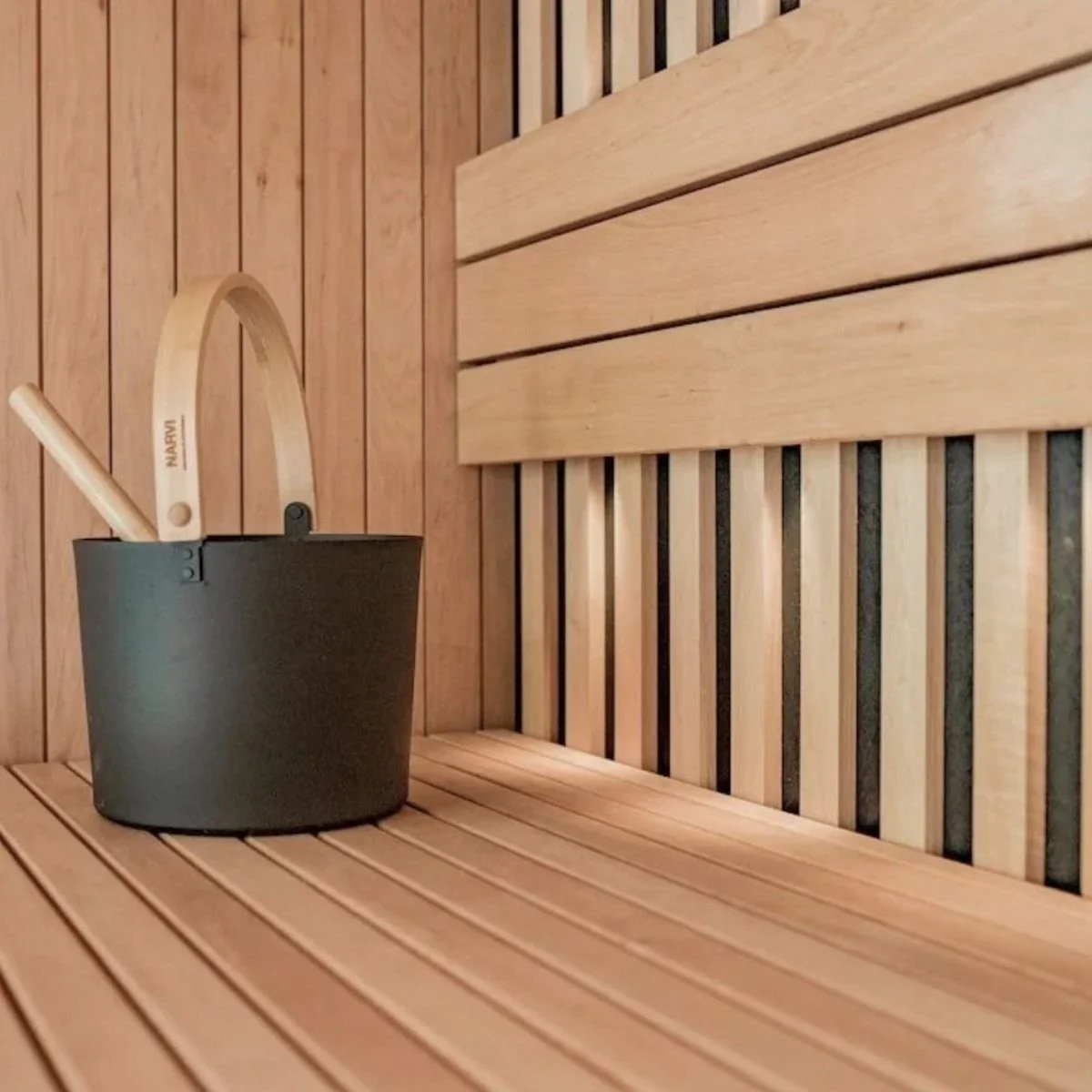 Infrared sauna available for recovery and wellness at I Am That Studio in Collingwood, Melbourne.