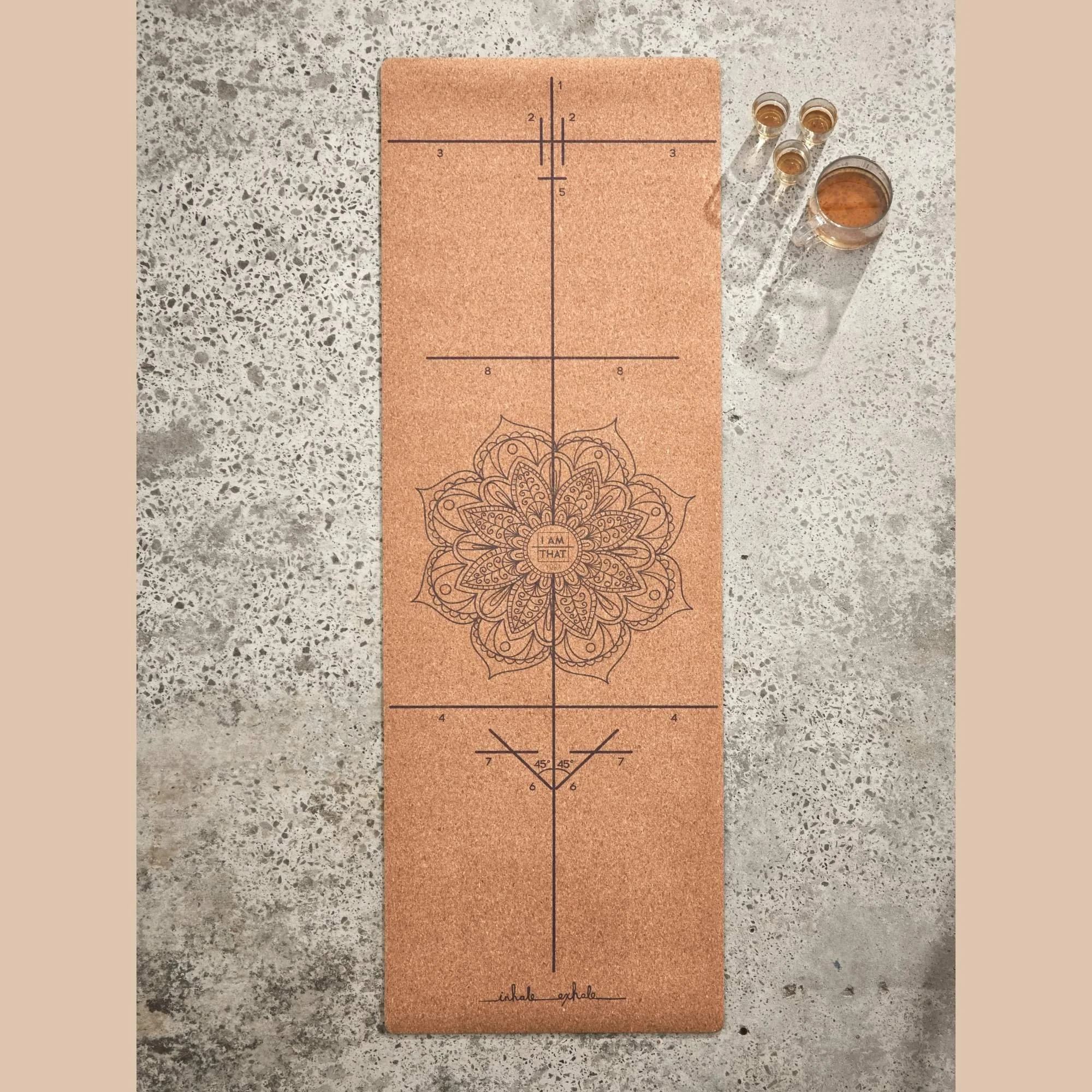 Luxury Natural Cork Alignment Mat
