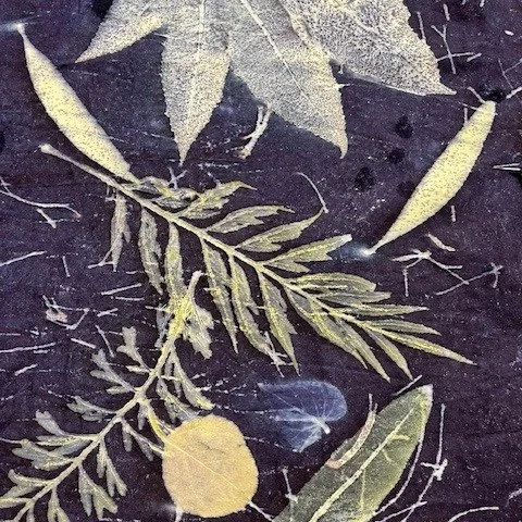 🍂 Let nature surprise you.
MAY 5-8, 2026 , join me at Aya Fiber Studio in Stuart, FL for a 4-Day Botanical Print Workshop.

We&rsquo;ll gather leaves, layer color, and let eco-printing reveal patterns only nature could design. 🌿
You&rsquo;ll leave 