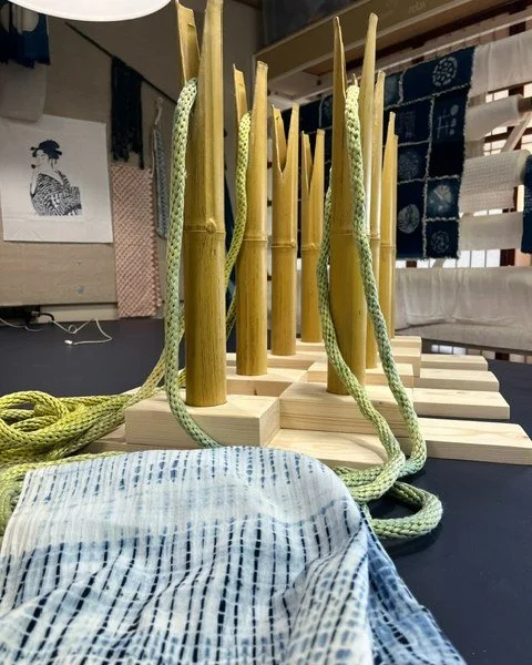 A small change of plans before heading to the NC mountains&hellip;

This handloomed silk shawl is a glimpse of what I&rsquo;m currently waiting on from India. 

My shipment has been slightly delayed because my weaver encountered some quality control 