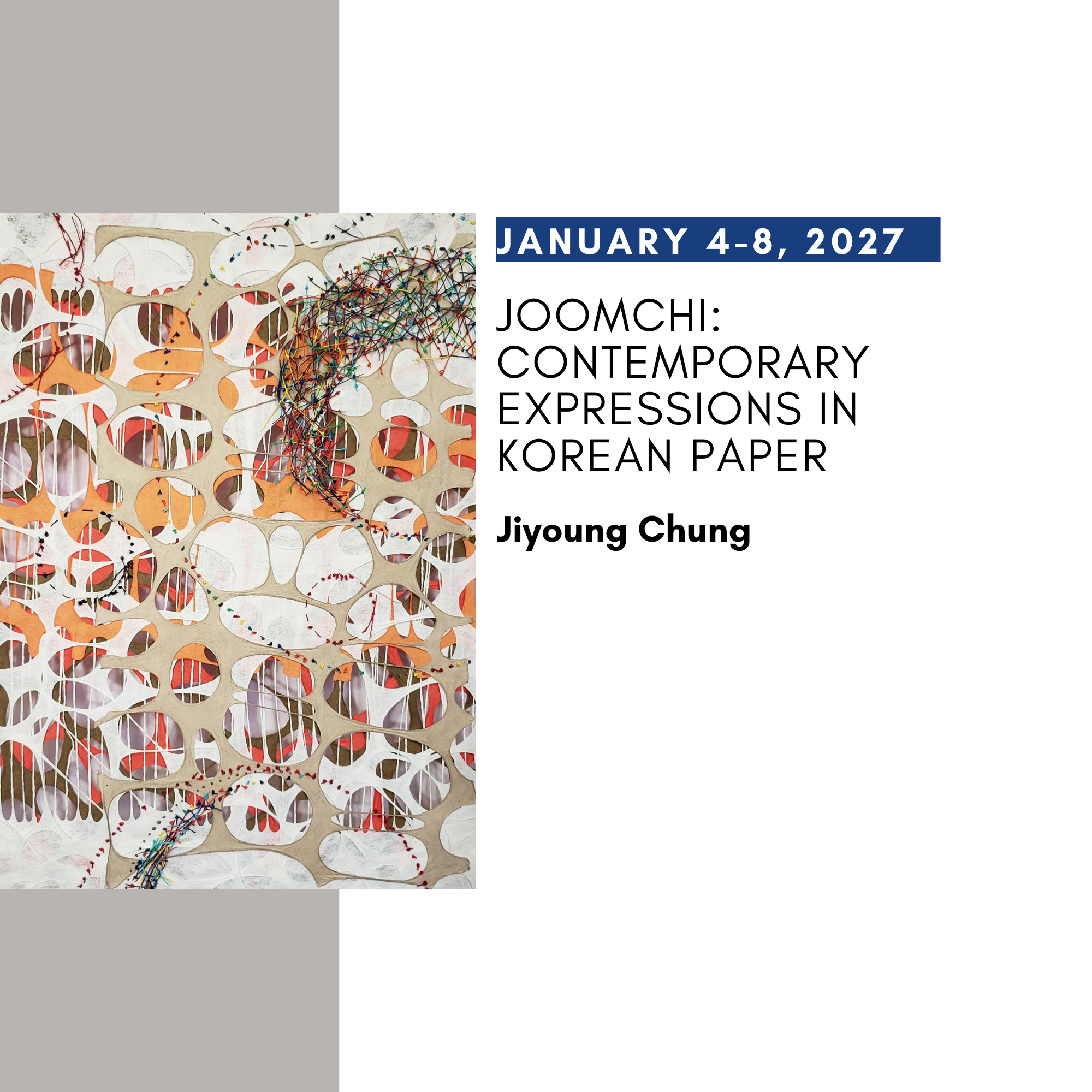 Joomchi: Contemporary Expressions in Korean Paper with Jiyoung Chung
