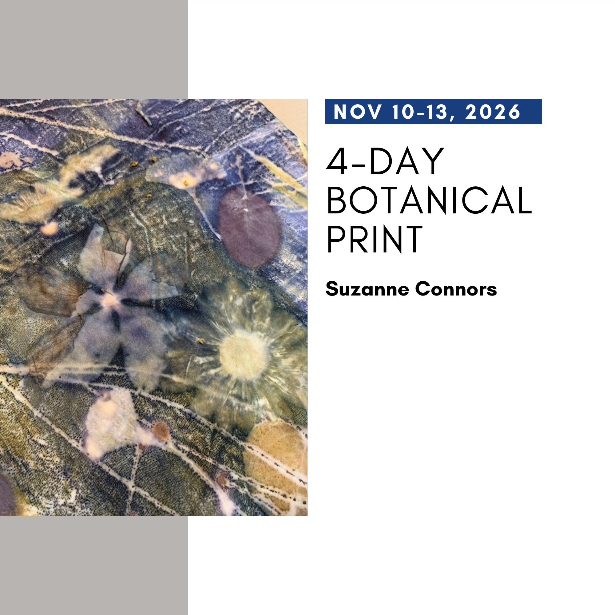 4 DAY BOTANICAL PRINT WORKSHOP