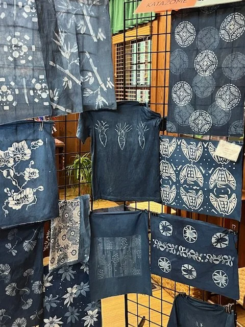 Student Katazome from John C. Campbell Folk School