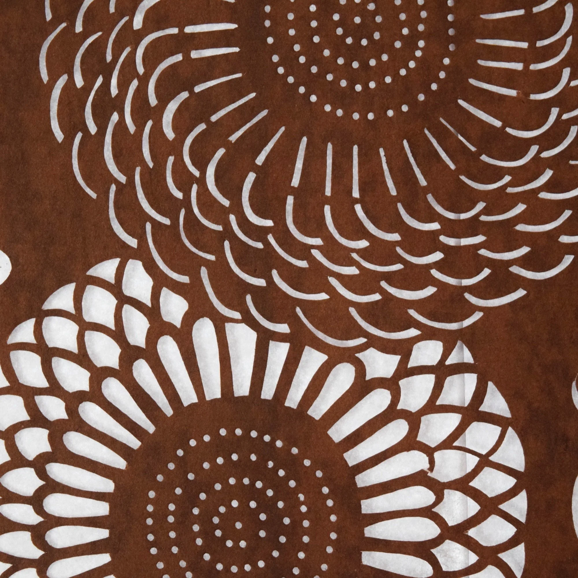 Traditional handcut Katazami Stencil