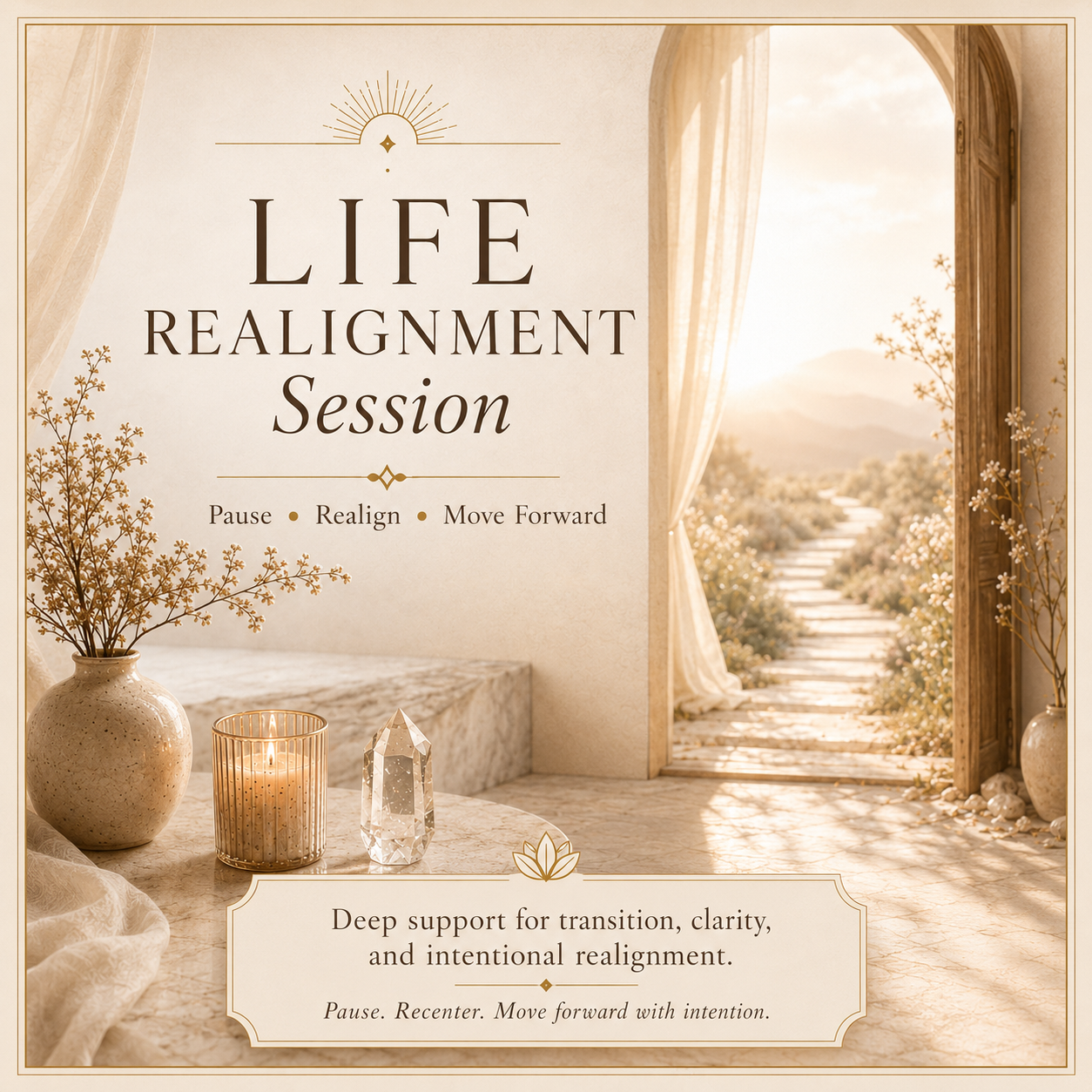 LIFE REALIGNMENT SESSION