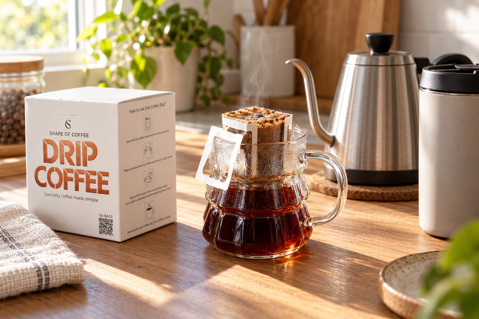 Good coffee, even when your morning is full 