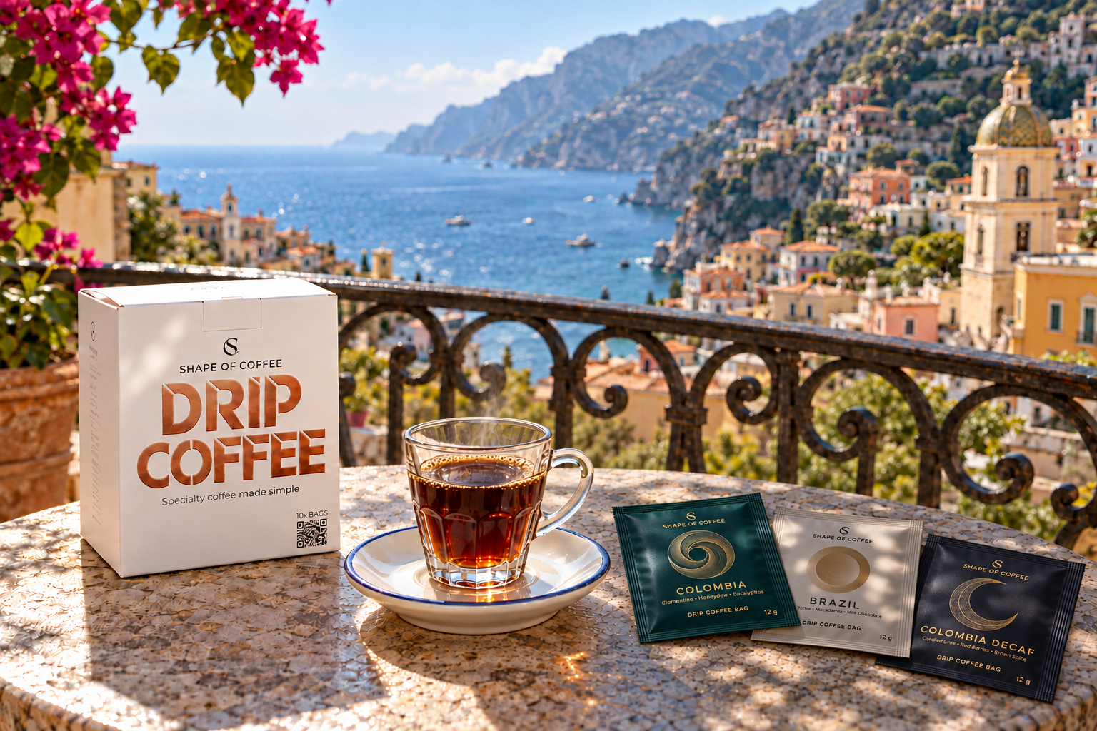 A familiar coffee routine, wherever you wake up
