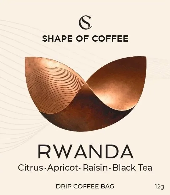 RWANDA Drip Coffee Bags (10 bags)