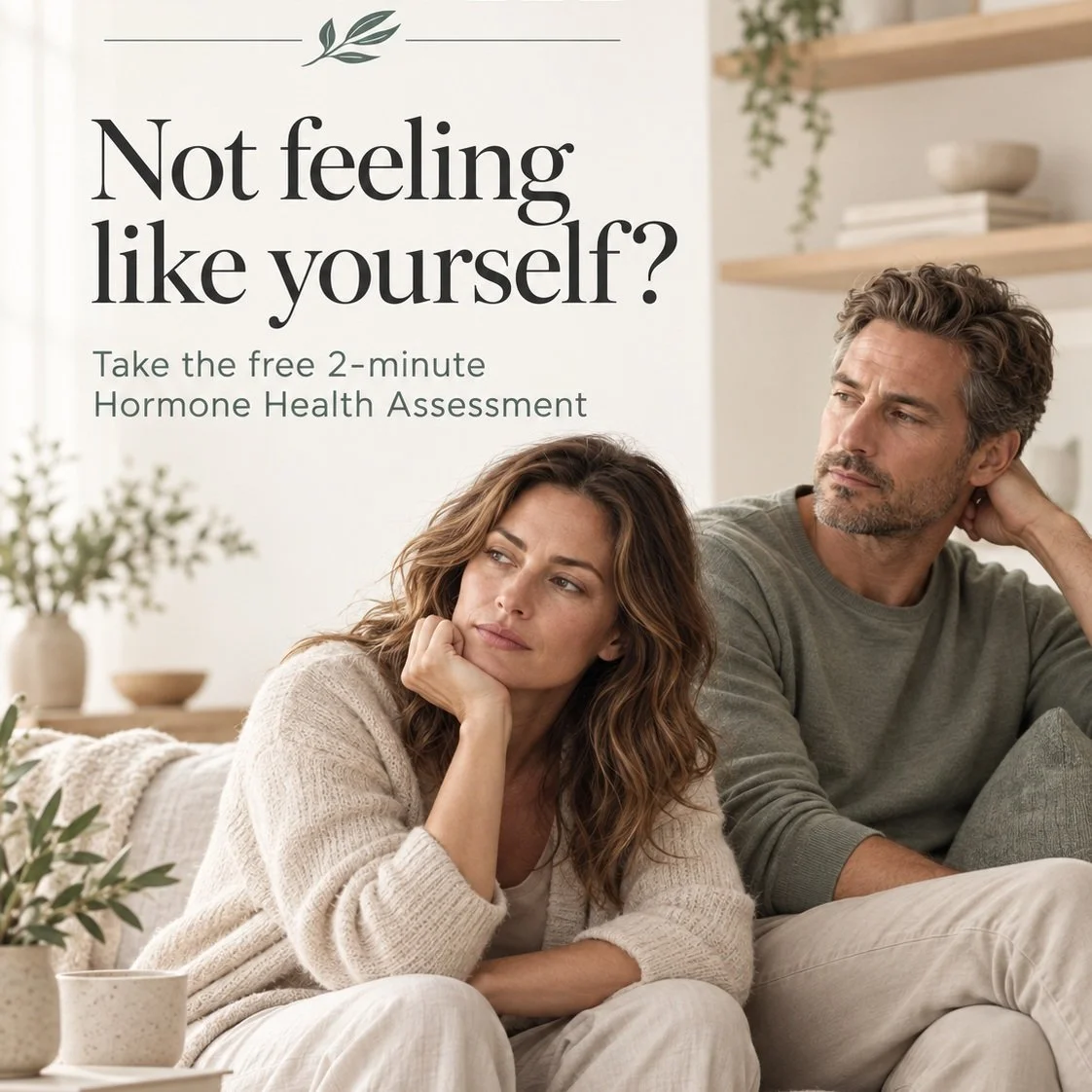 Not feeling like yourself? 🌿

Low energy. Poor sleep. Brain fog. Mood changes. Body-composition changes. Changes in sexual health.

These symptoms can have many possible causes, but they should not automatically be dismissed.

Take SkanWell&rsquo;s 
