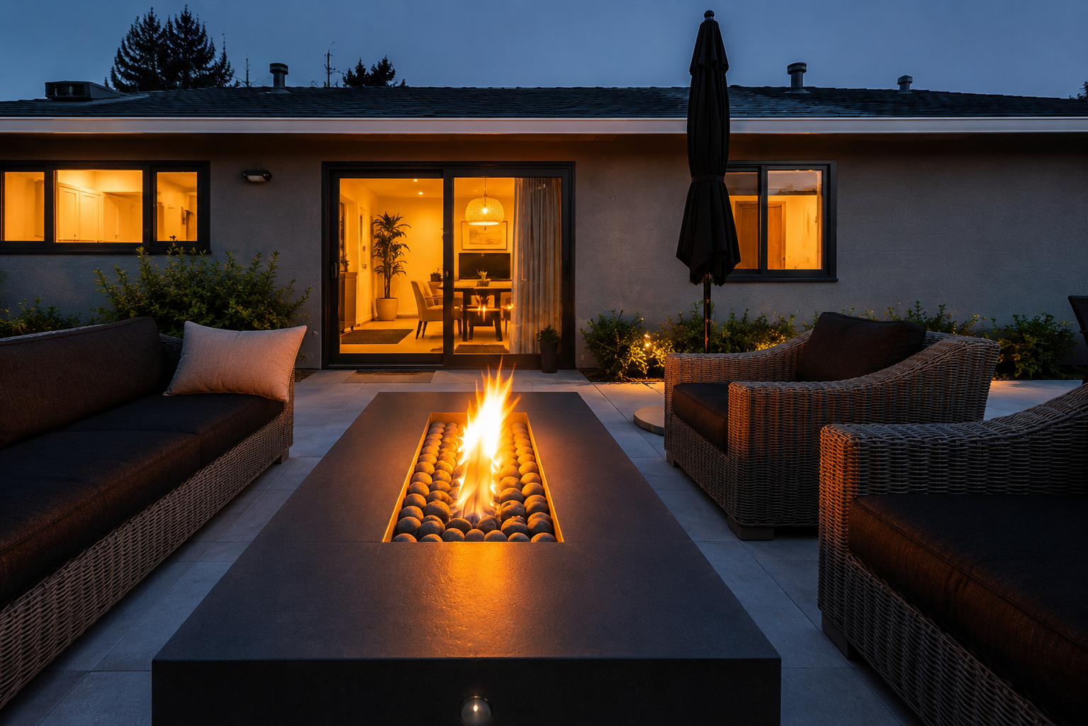 Outdoor and indoor lighting installation and full panel upgrade by marin county electrician.
