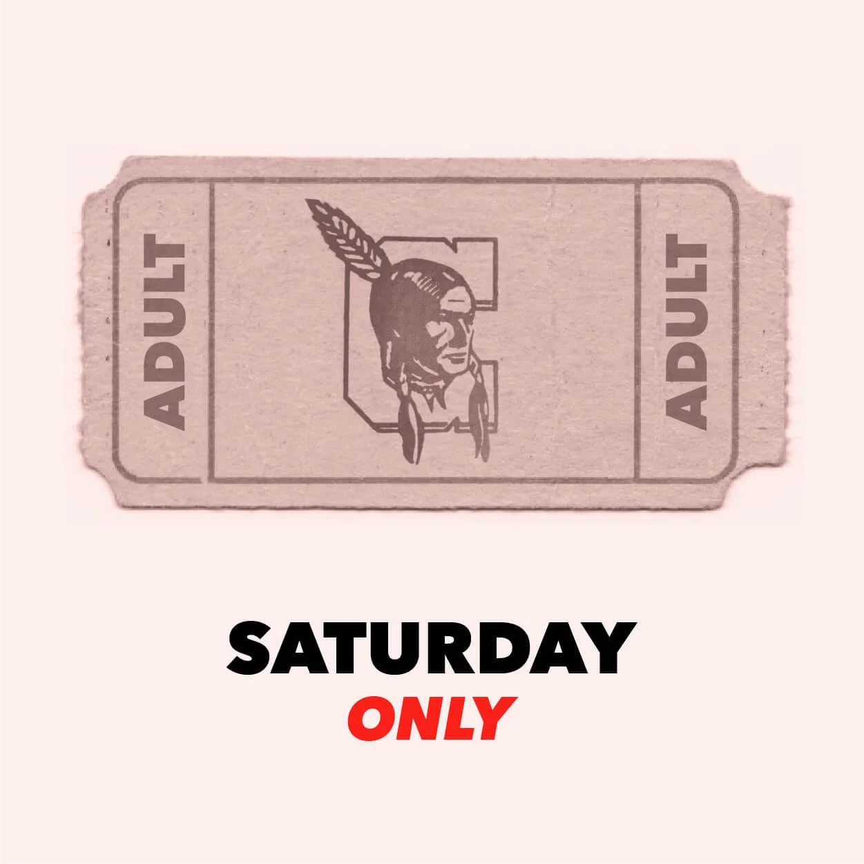 Adult: Saturday Only Events Pass