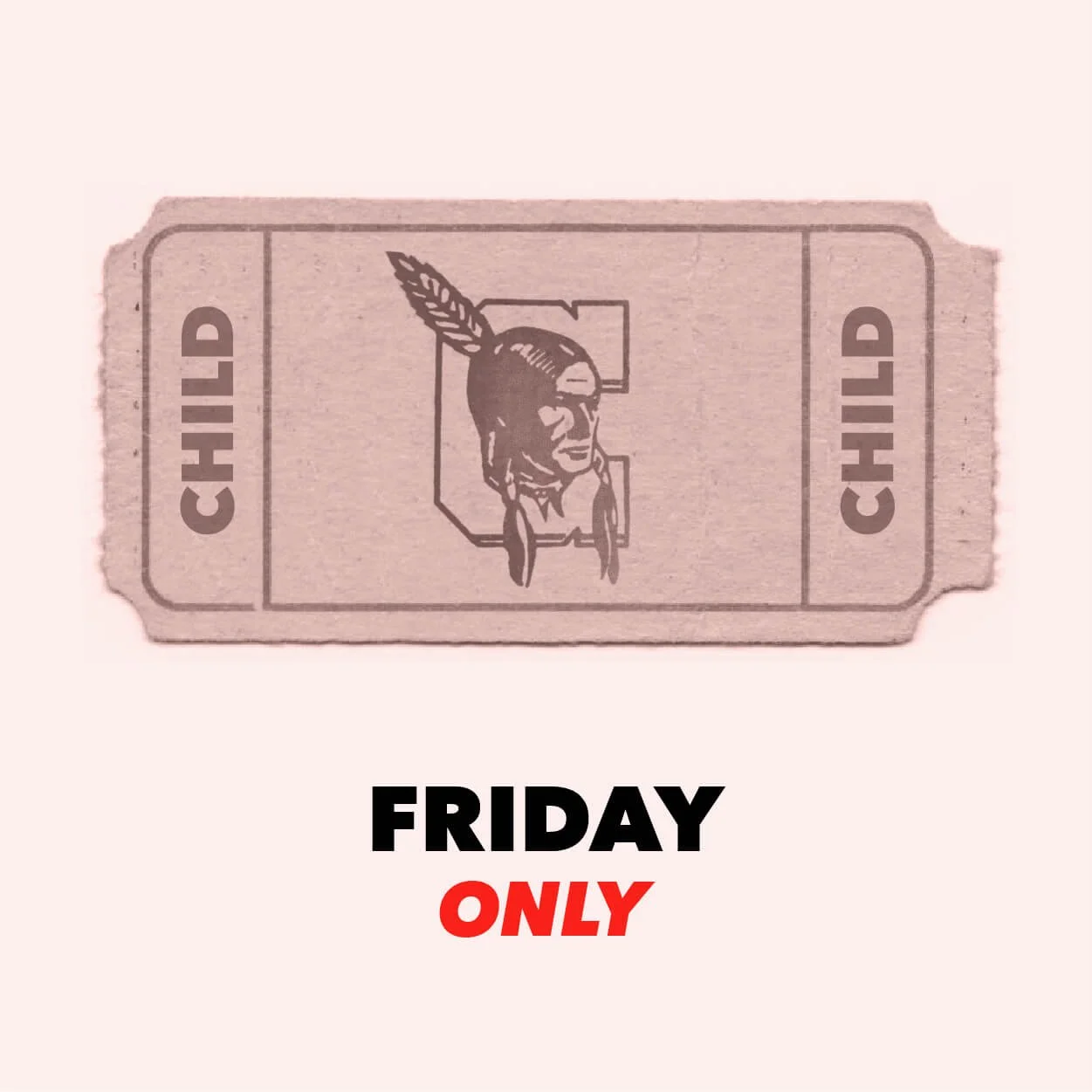 Child: Friday Only Events Pass