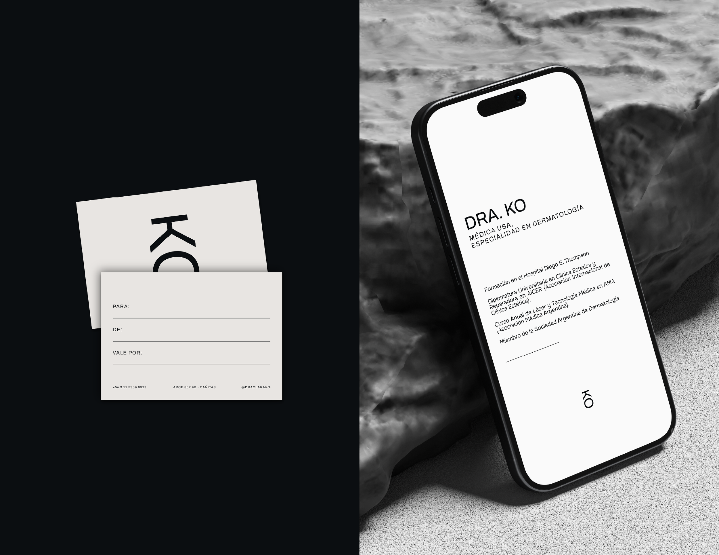 Gift Card and social media design
