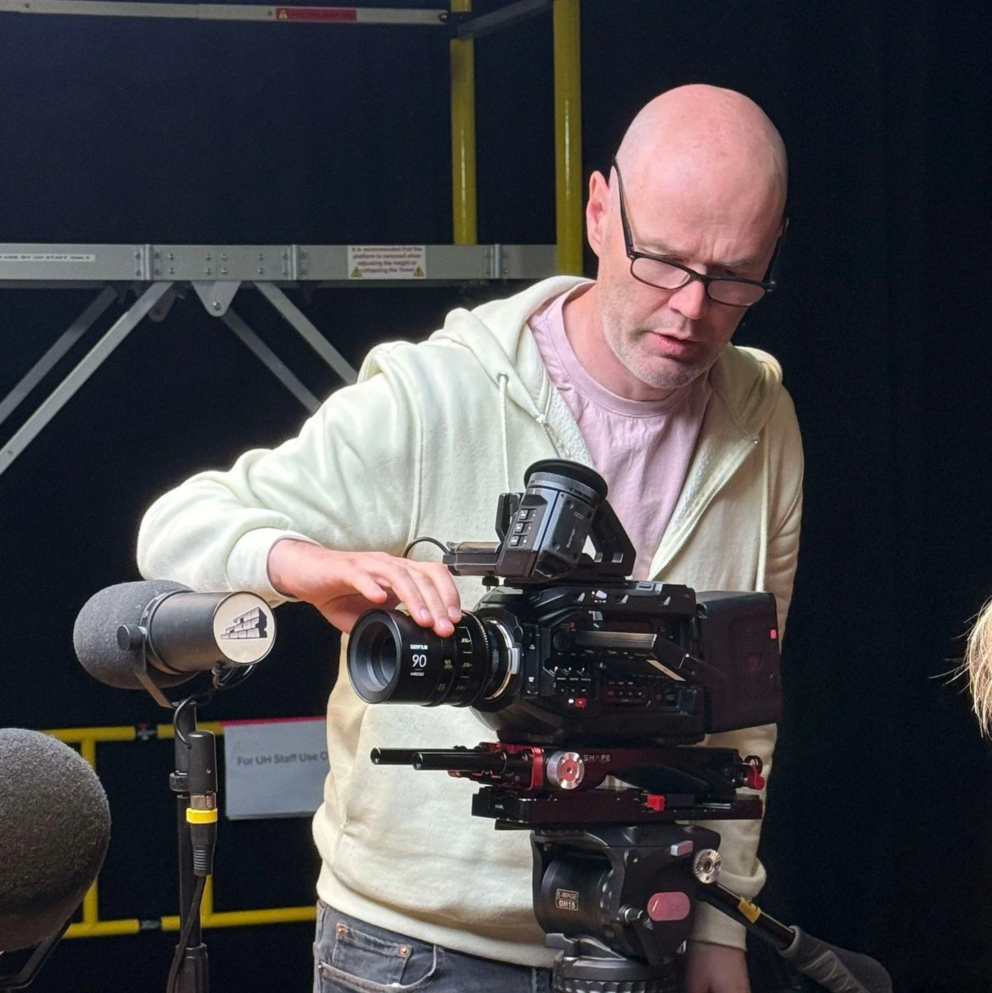 Our sensationally talented team of Teachers and Students from @uniofherts getting the studio recording ready. Are you excited yet?

Episode 1 of our BRAND NEW podcast airs June 1st, 12:00pm Midday. Tune in at the link in our Bio. 

#theproproompodcas