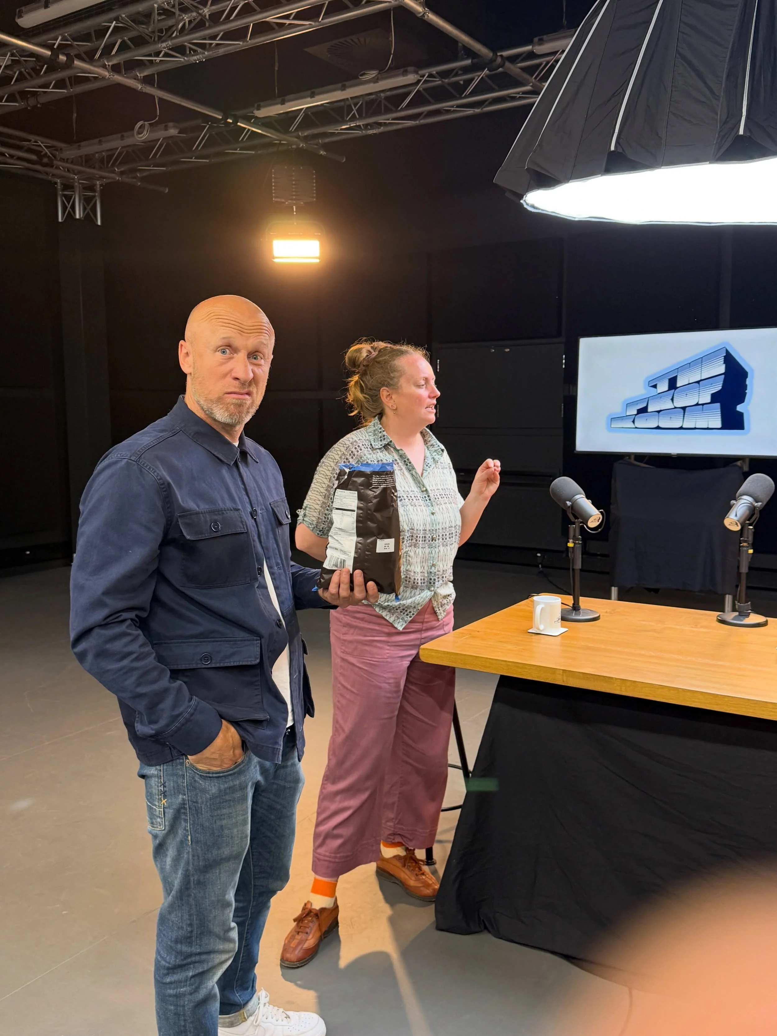 Some exclusive BTS from May&rsquo;s Episode of TPR! 

May was a sensational guest, with so much insight into how to get started in the Art Department. Check out her episode now, on our website! 

#tpr #theproproompodcast #uniofherts #artdepartment