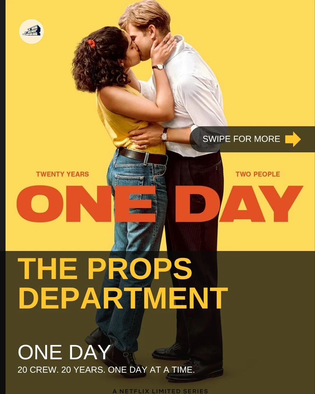 One Day (2024) from @netflixuk was a special job for us here at The Prop Room Podcast as almost the entire team here worked on it! From Edinburgh, to Greece and all the sets and locations in-between, the Props department worked tirelessly for 9 month
