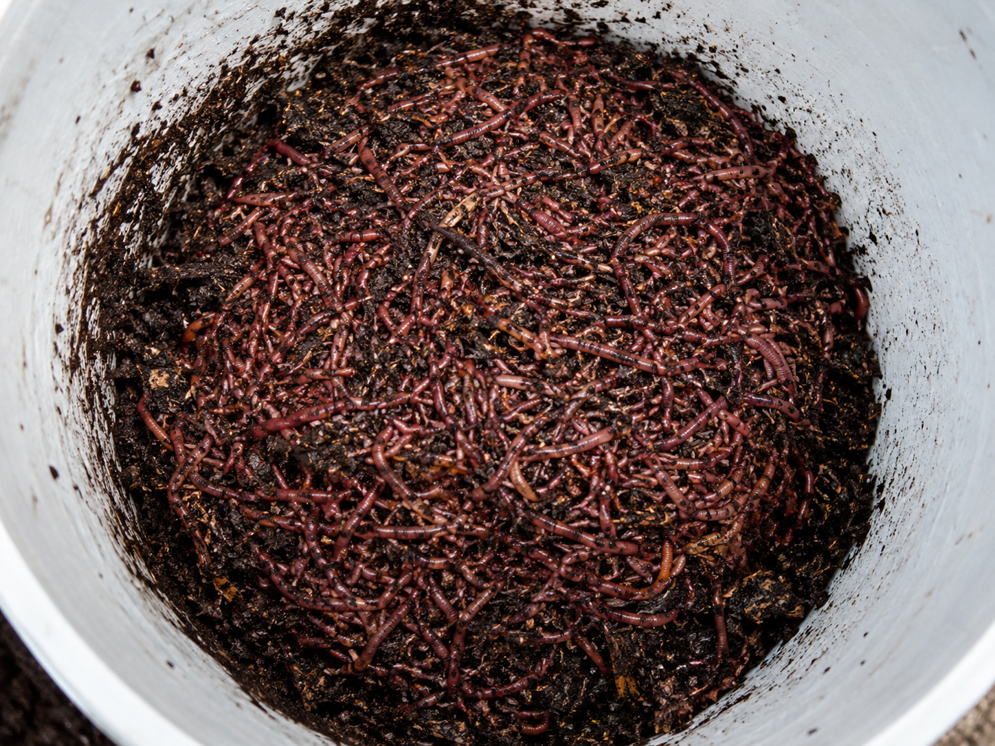 Red Wiggler Composting Worms