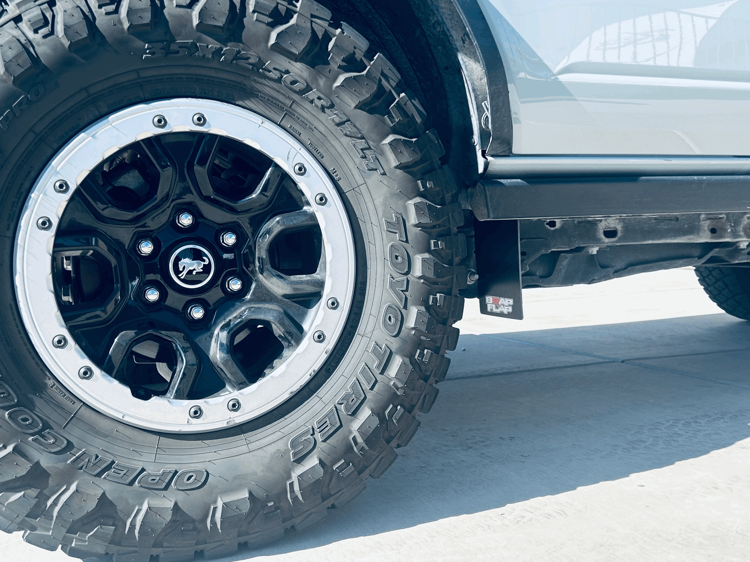 Bronco 2 and 4 Door Mid Flap Guards