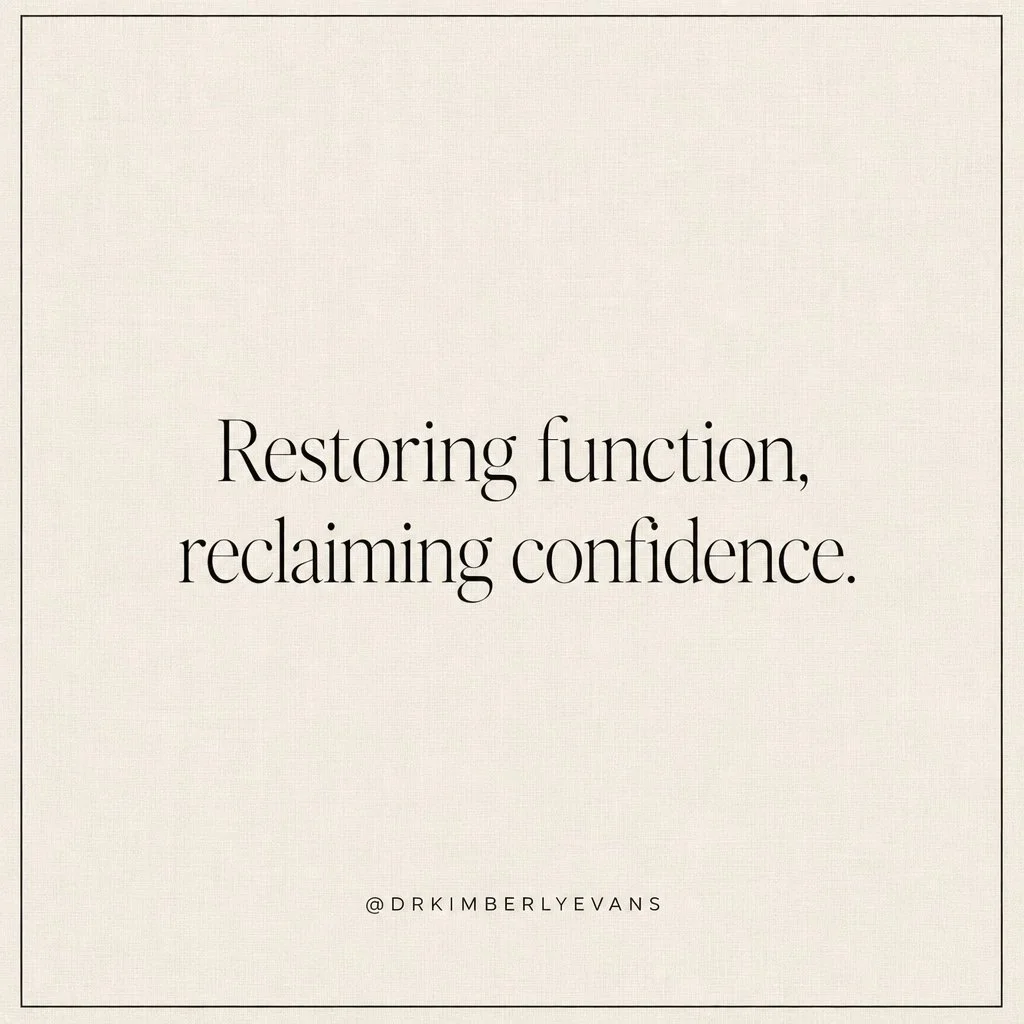 True wellness is never just about how things look: it&rsquo;s about how you feel in your most intimate moments. 

Many women come to us because they&rsquo;ve noticed a shift. Perhaps physical discomfort has become a barrier to the activities you love