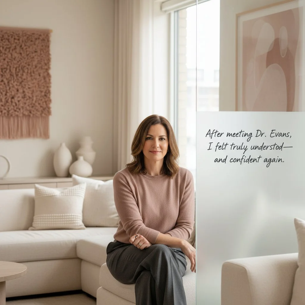 She almost didn't make the call. 💛

For years, she carried a quiet discomfort she never talked about. Not with her friends. Not even with her doctor.

She told us:

"I felt like something was wrong with me. I was embarrassed to even say the wor