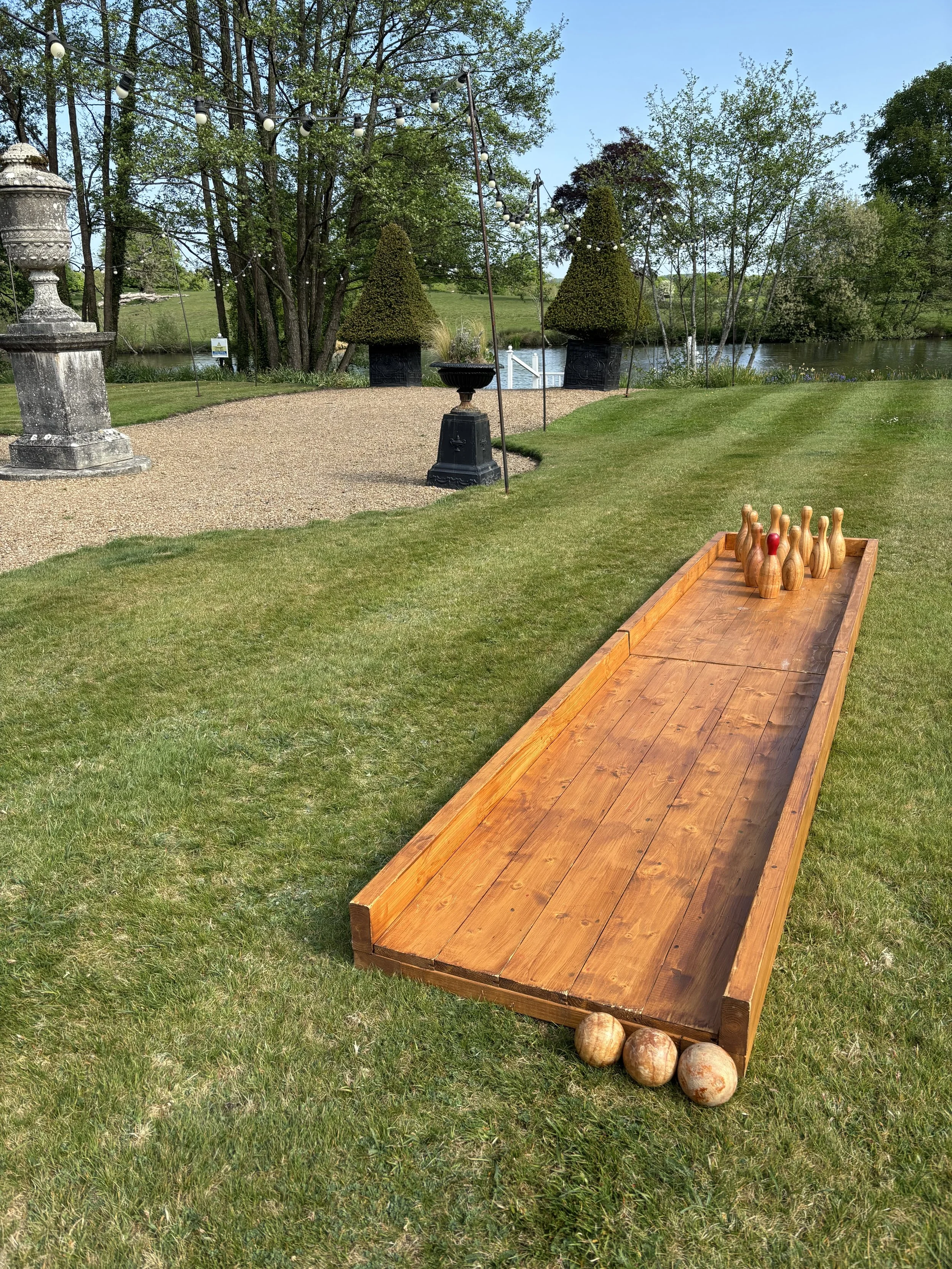 skittle alley wedding kent