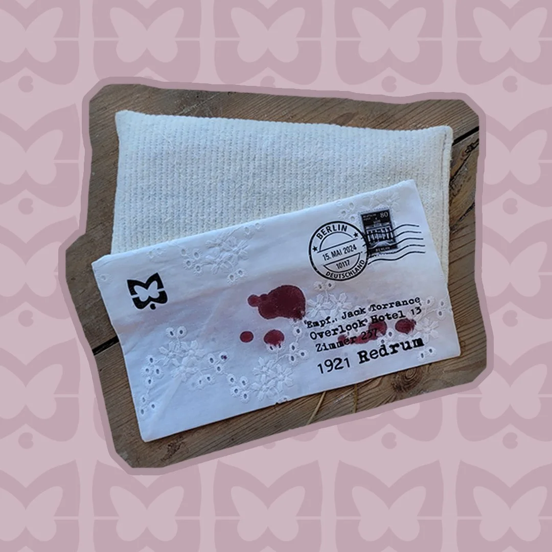Traubenkernkissen "Post aus der Hölle".