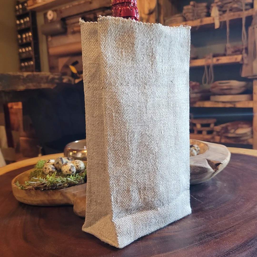 Flaschenkühlhalter für den Tisch "Papiertüte".