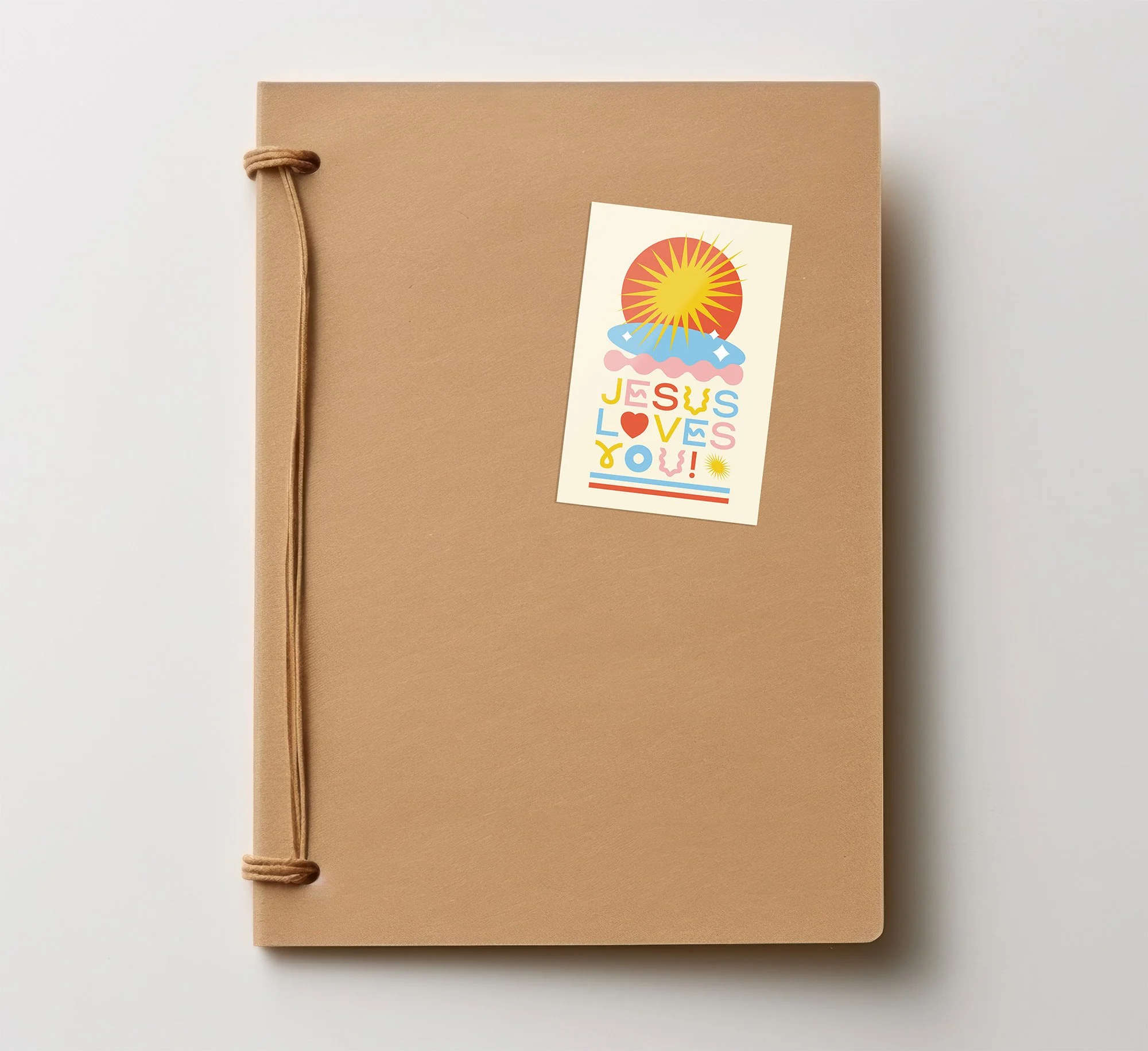 Carnet sticker Jesus Loves You.jpg