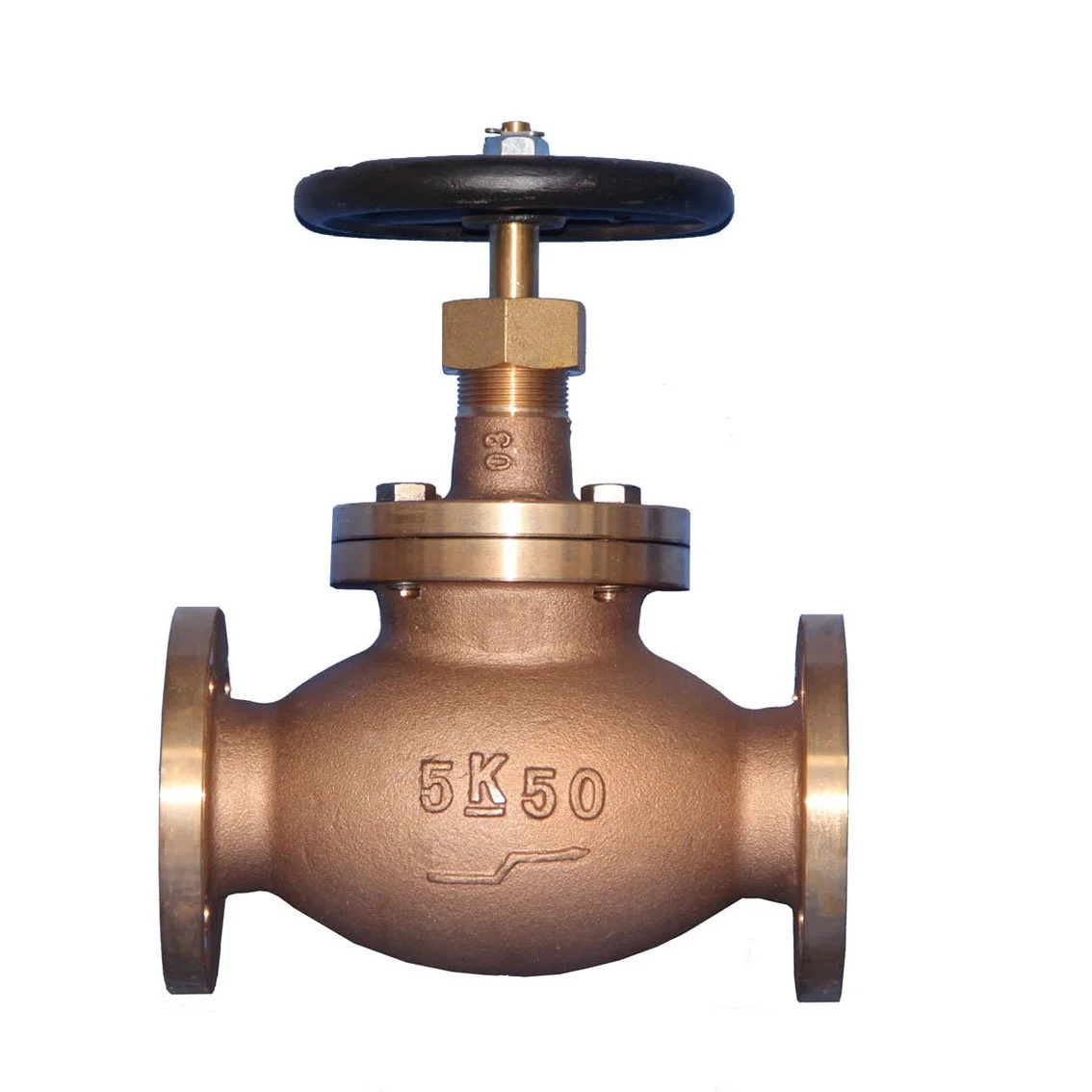 JIS F-7301,F7302,F7351,F7352 5K MARINE BRONZE GLOBE VALVE