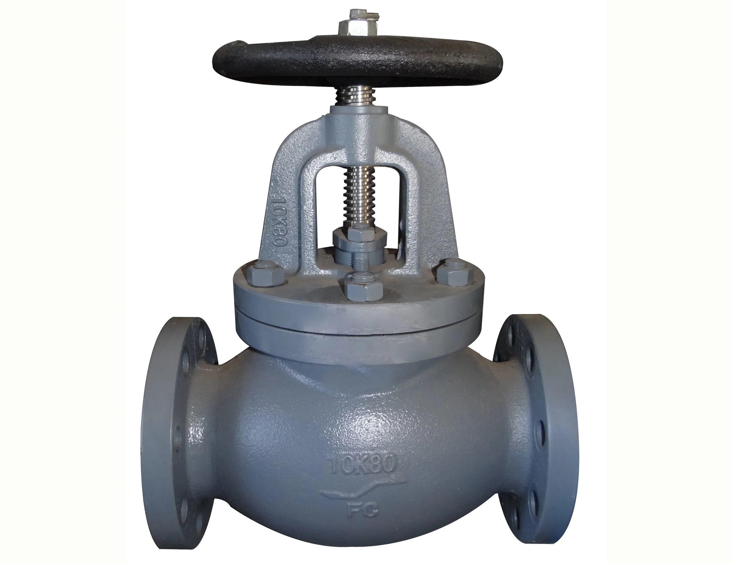 JIS F-7307,F-7308,F-7375,F-7376 10K MARINE CAST IRON GLOBE VALVE
